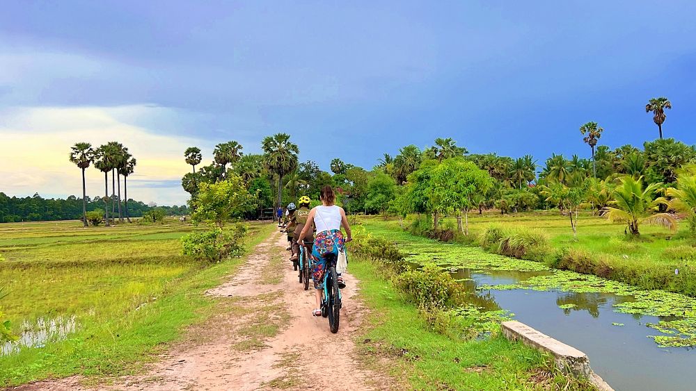 Bicycle tour and local cultures