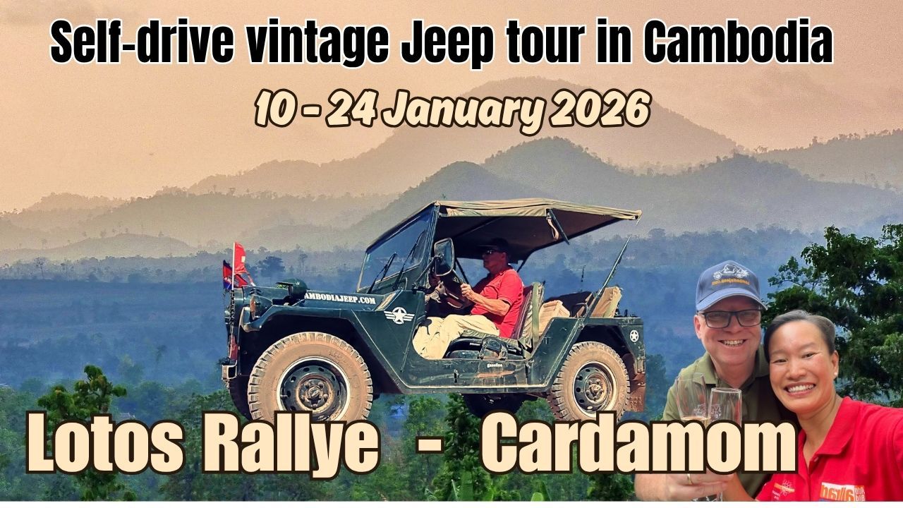 Selfdrive jeep rallye Cambodia