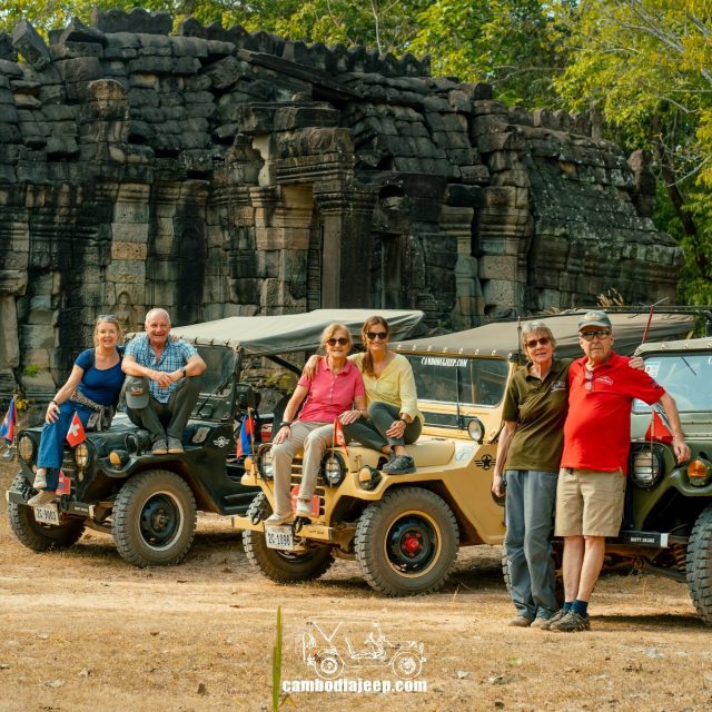 [English Below]
ទទួលយកបទពិសោធន៍ថ្មី ជាមួួយនឹងដំណើរទៅកាន់ប្រាសាទបុរាណលាក់ក្នុងក្បែររាជនីអង្គរធំ!

Embrace a new adventure with a journey to the ancient  hidden temple near the magnificent Angkor Thom!

👉ទាក់ទងមក​​យើងសម្រាប់ពត៌មានបន្ថែម /​𝐅𝐨𝐫 𝐦𝐨𝐫𝐞 𝐢𝐧𝐟𝐨 𝐚𝐛𝐨𝐮𝐭 𝐣𝐞𝐞𝐩 𝐭𝐨𝐮𝐫𝐬:
☎️ 012 908 524 / 098 908 524 / 086 513118
📬 info@cambodiajeep.com
🌏 www.cambodiajeep.com
Booking Now: https://cambodiajeep.com/siem-reap-jeep-tours/

#CambodiaJeepTour #Cambodiajeep