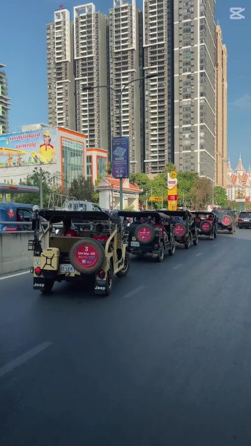 Adventure is calling! 🚙

👉ទាក់ទងមក​​យើងសម្រាប់ពត៌មានបន្ថែម /​𝐅𝐨𝐫 𝐦𝐨𝐫𝐞 𝐢𝐧𝐟𝐨 𝐚𝐛𝐨𝐮𝐭 𝐣𝐞𝐞𝐩 𝐭𝐨𝐮𝐫𝐬:
☎️ 012 908 524 / 098 908 524 / 086 513118
📬 info@cambodiajeep.com
🌏 www.cambodiajeep.com
Booking Now: https://cambodiajeep.com/siem-reap-jeep-tours/
#CambodiaJeepTour #CambodiaJeepTour