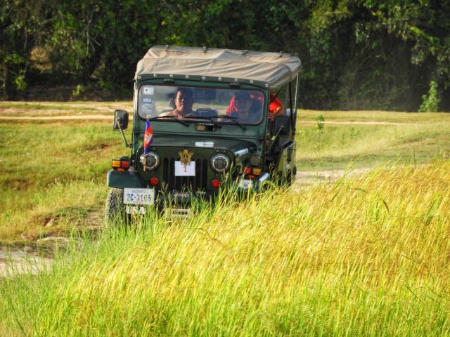 Explore the countryside by Vintage Jeep 🚙
And enjoy a peaceful walk with the elephants 🐘🌿

👉ទាក់ទងមក​​យើងសម្រាប់ពត៌មានបន្ថែម /​𝐅𝐨𝐫 𝐦𝐨𝐫𝐞 𝐢𝐧𝐟𝐨 𝐚𝐛𝐨𝐮𝐭 𝐣𝐞𝐞𝐩 𝐭𝐨𝐮𝐫𝐬:
☎️ 012 908 524 / 098 908 524 / 086 513118
📬 info@cambodiajeep.com
🌏 www.cambodiajeep.com
Booking Now: https://cambodiajeep.com/siem-reap-jeep-tours/
#CambodiaJeepTour #CambodiaJeepTour
