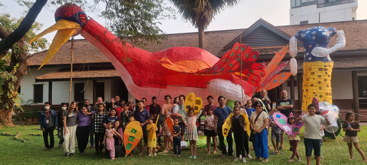 Siem Reap 12th Giant Puppet Parade