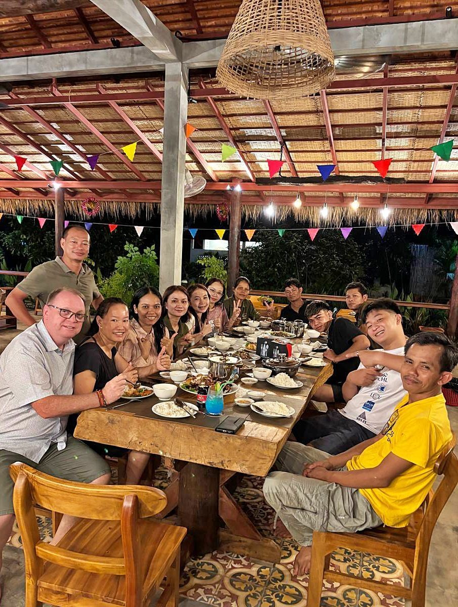 Dinner Secret Lake House Kampot