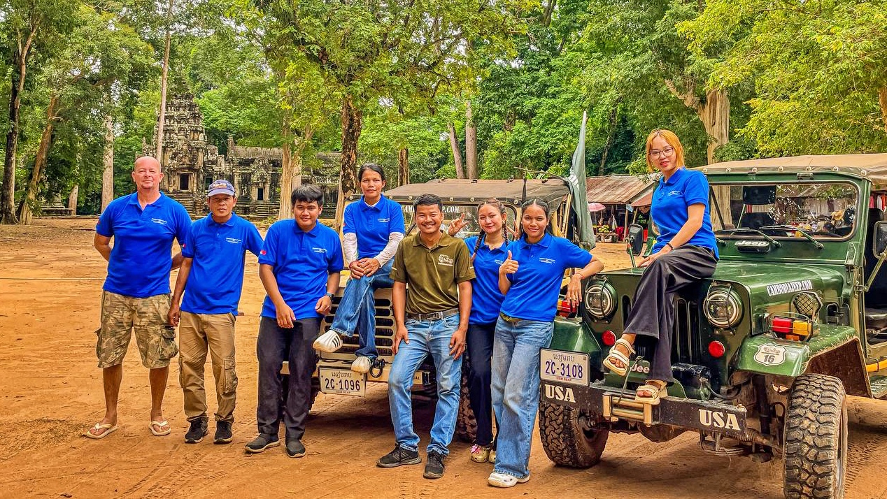 Temple tour by jeep